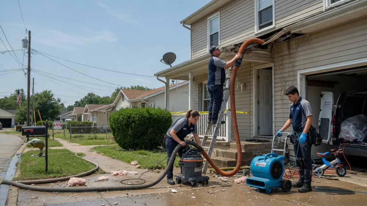 Water Damage Restoration in Spottsville, KY near me